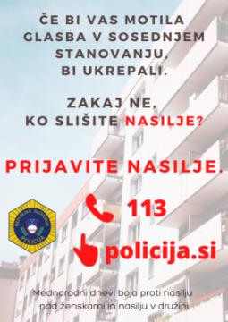 Dnevi boja proti nasilju nad ženskami in nasilja v družini 1